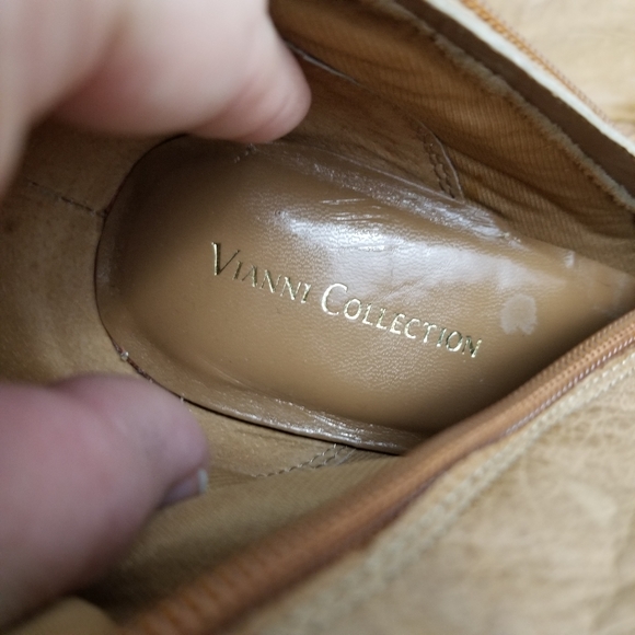 VIANNI COLLECTION | tall stacked heel slouchy boots - Picture 9 of 9